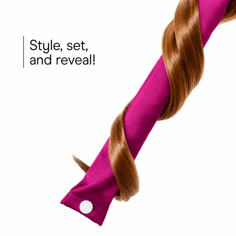 2-in-1 Heat & Heatless Hair Curler Set