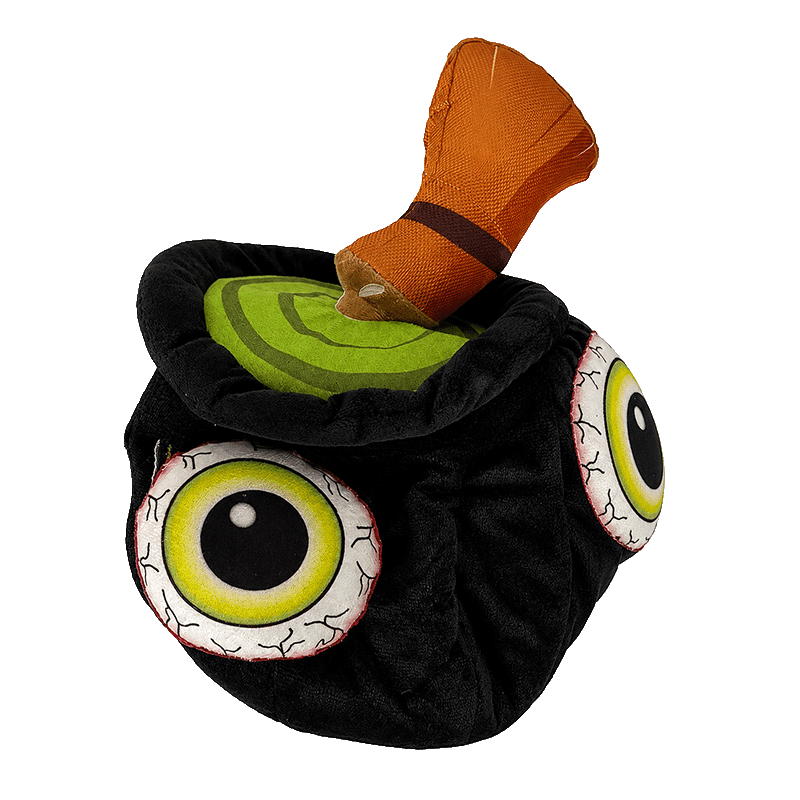 Halloween Scarecrow & Witch Dog Toy (2 pack)